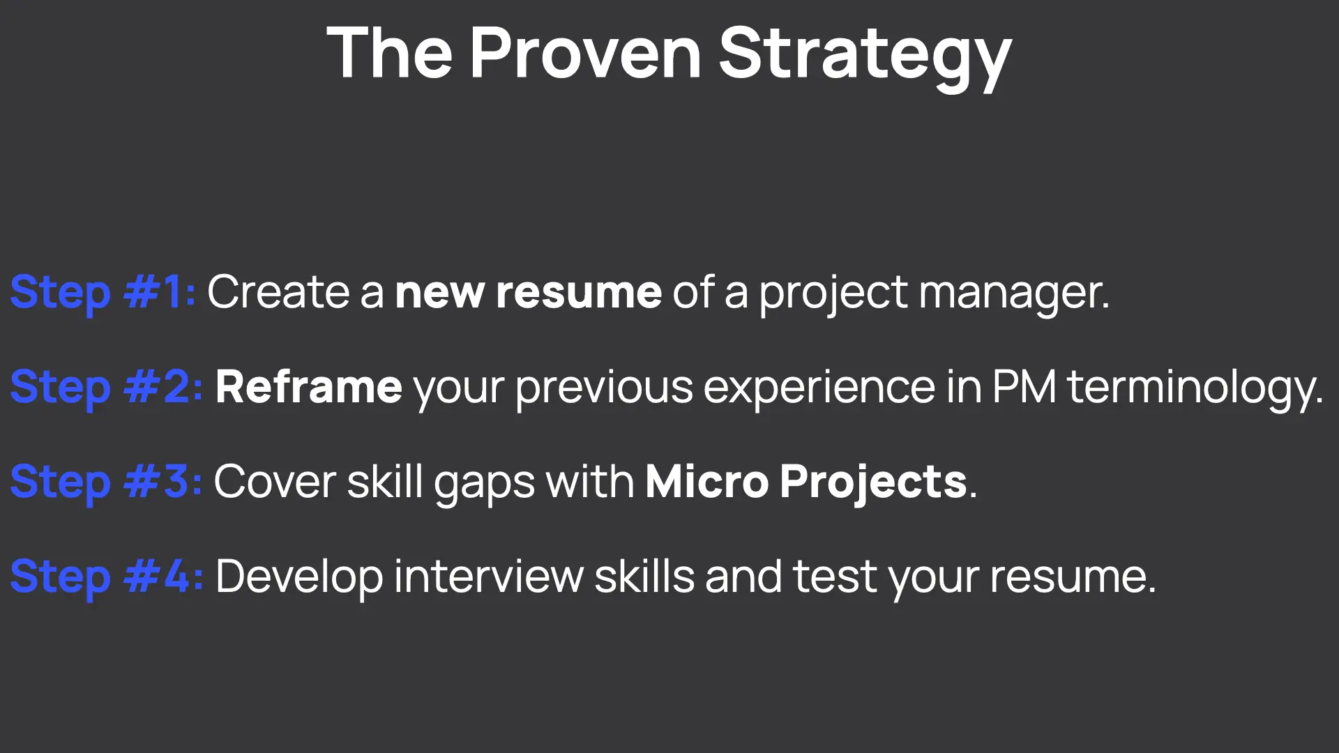 I'll explain each step below.